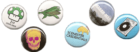Some buttons we've made.